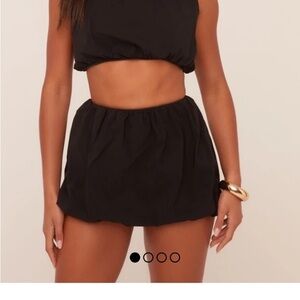 Ego co cord black skirt